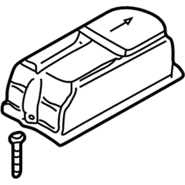Volvo V70 Air Bag Control Module - 8645271