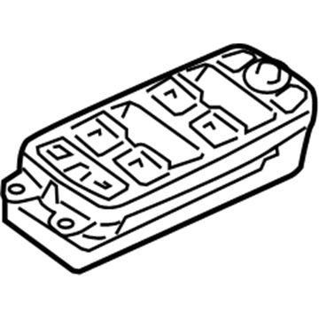 Volvo S40 Power Window Switch - 31343548