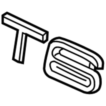 Volvo S80 Emblem - 31333137