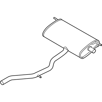 Volvo XC90 Exhaust Pipe - 32362159