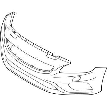 Volvo V60 Bumper Cover - 39834825