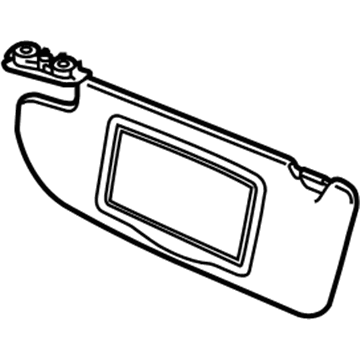 Volvo Sun Visor - 39814762