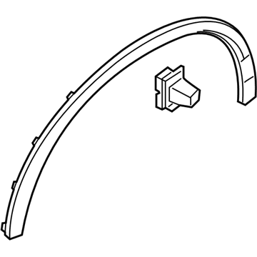 40017387 Volvo Fender Flare Illustration 1 of 1