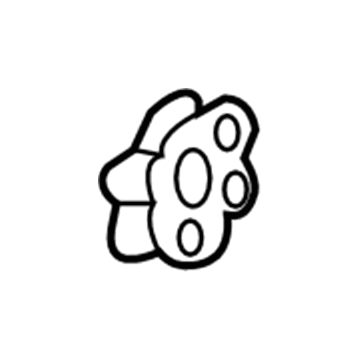 9191828 Volvo Adjust Knob Illustration 1 of 1