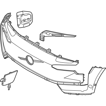 Volvo EX30 Bumper Cover - 80010944