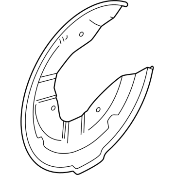 Volvo Brake Dust Shields - 31345343