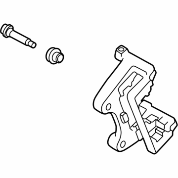 Volvo Brake Caliper Bracket - 36012101