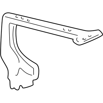 Volvo V70 Radiator Support - 8652198