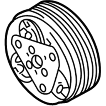 Volvo A/C Compressor Clutch - 30665346