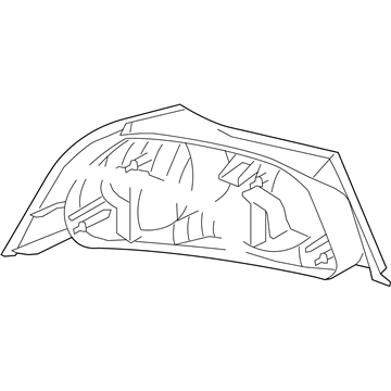 Volvo C70 Tail Light Lens - 31294063
