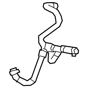 Volvo XC40 Coolant Reservoir Hose - 32222499