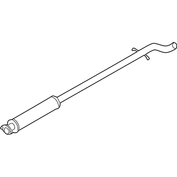 Volvo V70 Exhaust Pipe - 30636378