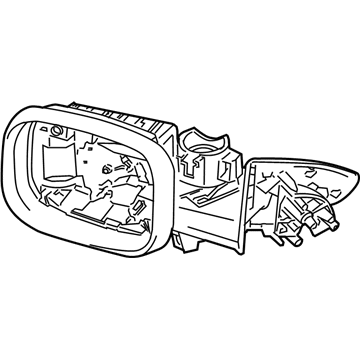 Volvo V70 Side View Mirrors - 31278175