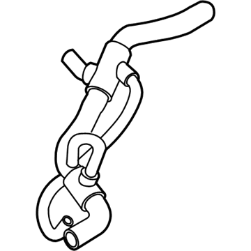 Volvo S40 Coolant Reservoir Hose - 30723082