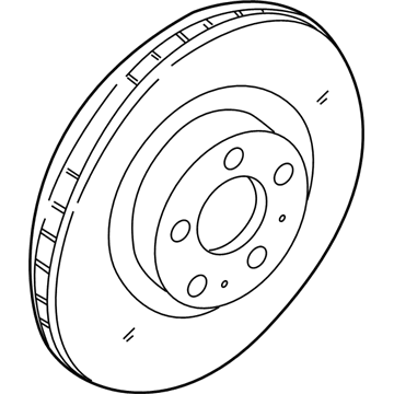Volvo XC90 Brake Rotor - 31400893