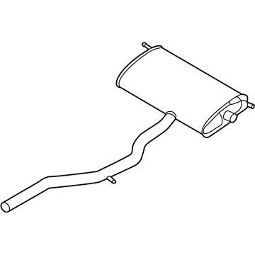 Volvo S90 Exhaust Pipe - 32292040