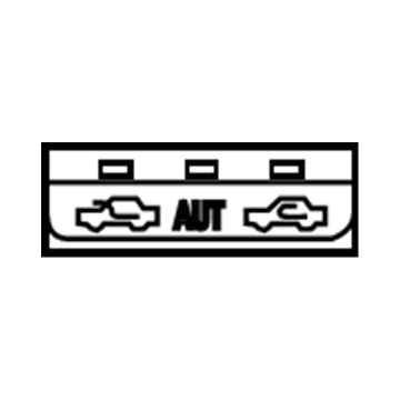 Volvo 30710850 Button 30710850 Volvo Button Illustration 1 of 1