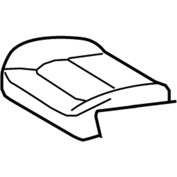 Volvo S80 Seat Cushion - 30675329