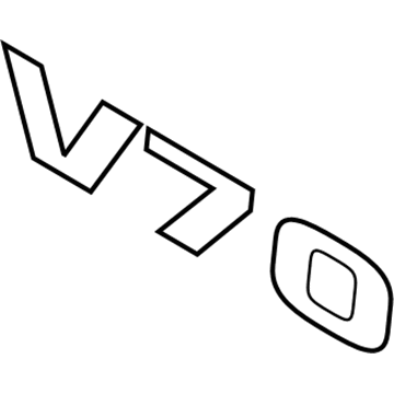 Volvo V70 Emblem - 31265788