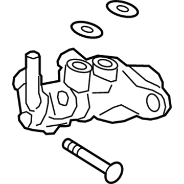 Volvo Brake Master Cylinder Repair Kit - 36012525
