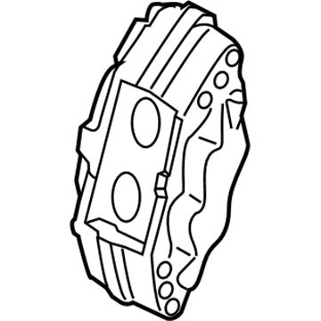 Volvo Brake Caliper Repair Kit - 8602682