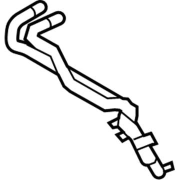 Volvo 31274927 Heater Hose 31274927 Volvo Heater Hose Illustration 1 of 1