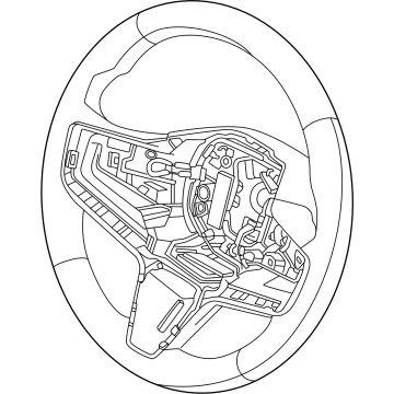 Volvo EX90 Steering Wheel - 32448790