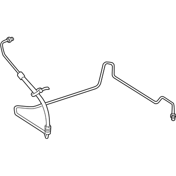 Volvo XC70 Power Steering Hose - 8671397