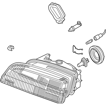 Volvo C70 Daytime Running Lights - 8628402