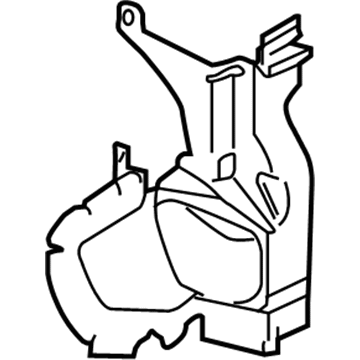 31425136 Volvo Seal, Driver Side Illustration 1 of 1