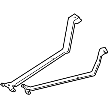Volvo S80 Fuel Tank Strap - 8674554