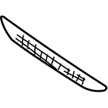 Volvo V70 Grille - 9190034