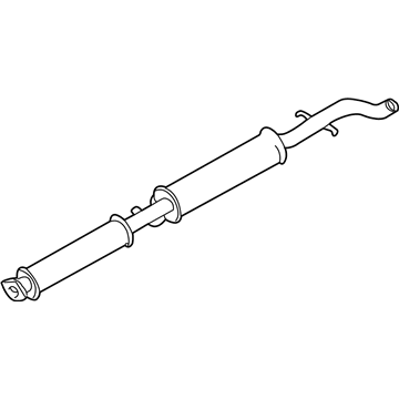 Volvo S80 Exhaust Pipe - 9404419