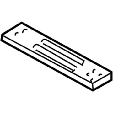 Volvo V70 Muffler Strap - 9155371