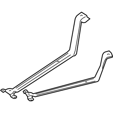 Volvo Fuel Tank Strap - 8674556