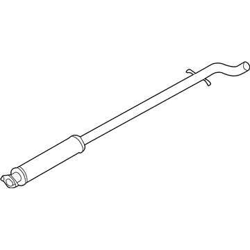 Volvo V70 Exhaust Pipe - 8684279
