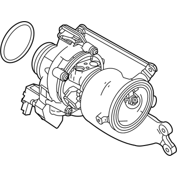 Volvo 36010932 Turbocharger 36010932 Volvo Turbocharger Illustration 1 of 1