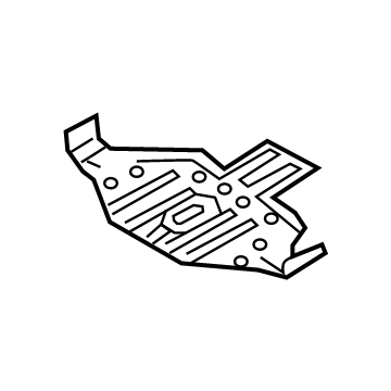Volvo 32422137 Reinforcement 32422137 Volvo Reinforcement Illustration 1 of 1