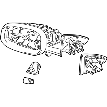 Volvo Car Mirror - 30745060