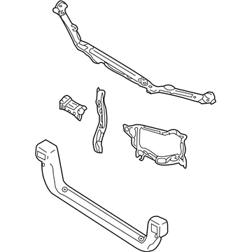 Volvo S40 Radiator Support - 30621237
