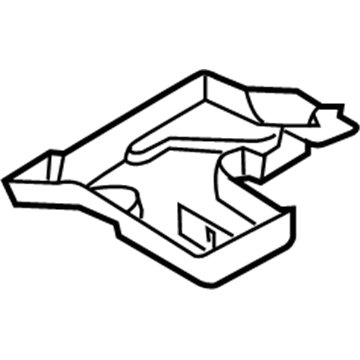 31299972 Volvo Drip Channel, Passenger Side Illustration 1 of 1