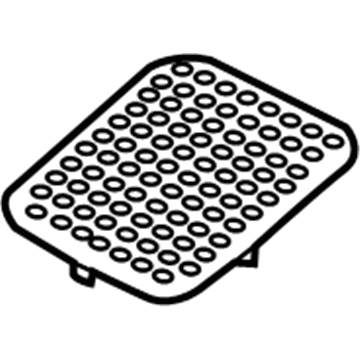 Volvo 31298378 Grille, Driver Side 31298378 Volvo Grille, Driver Side Illustration 1 of 1