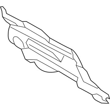 Volvo 31335577 Dash Liner 31335577 Volvo Dash Liner Illustration 1 of 1