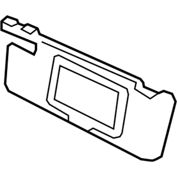 Volvo Sun Visor - 39814819