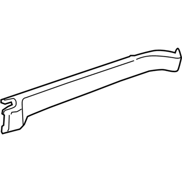 Volvo 9198385 Belt Cover, Beige, Driver Side 9198385 Volvo Belt Cover, Beige, Driver Side Illustration 1 of 1