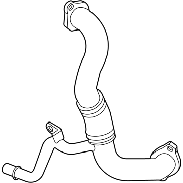 Volvo S90 Coolant Reservoir Hose - 32257974
