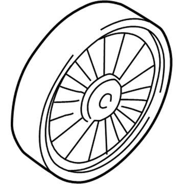 Volvo C70 Timing Belt Idler Pulley - 9458470