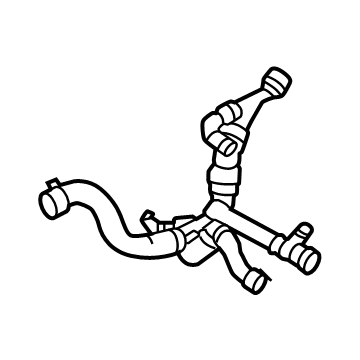 Volvo S90 Coolant Reservoir Hose - 32249720