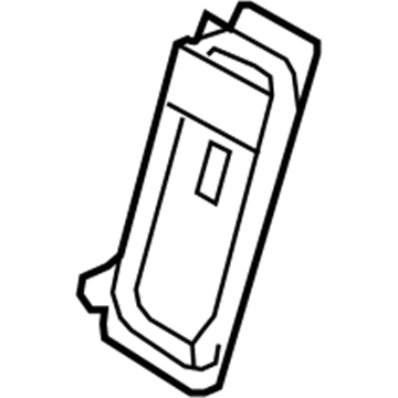 Volvo 30767573 Seat Back Frame 30767573 Volvo Seat Back Frame Illustration 1 of 1