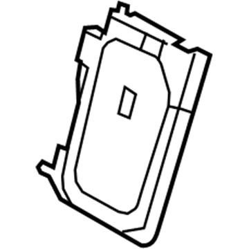 Volvo 30727481 Seat Back Frame, Passenger Side 30727481 Volvo Seat Back Frame, Passenger Side Illustration 1 of 1